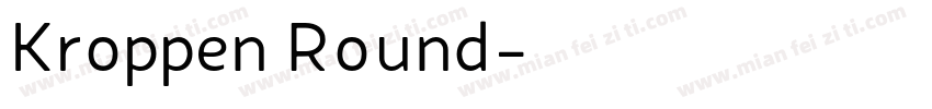 Kroppen Round字体转换